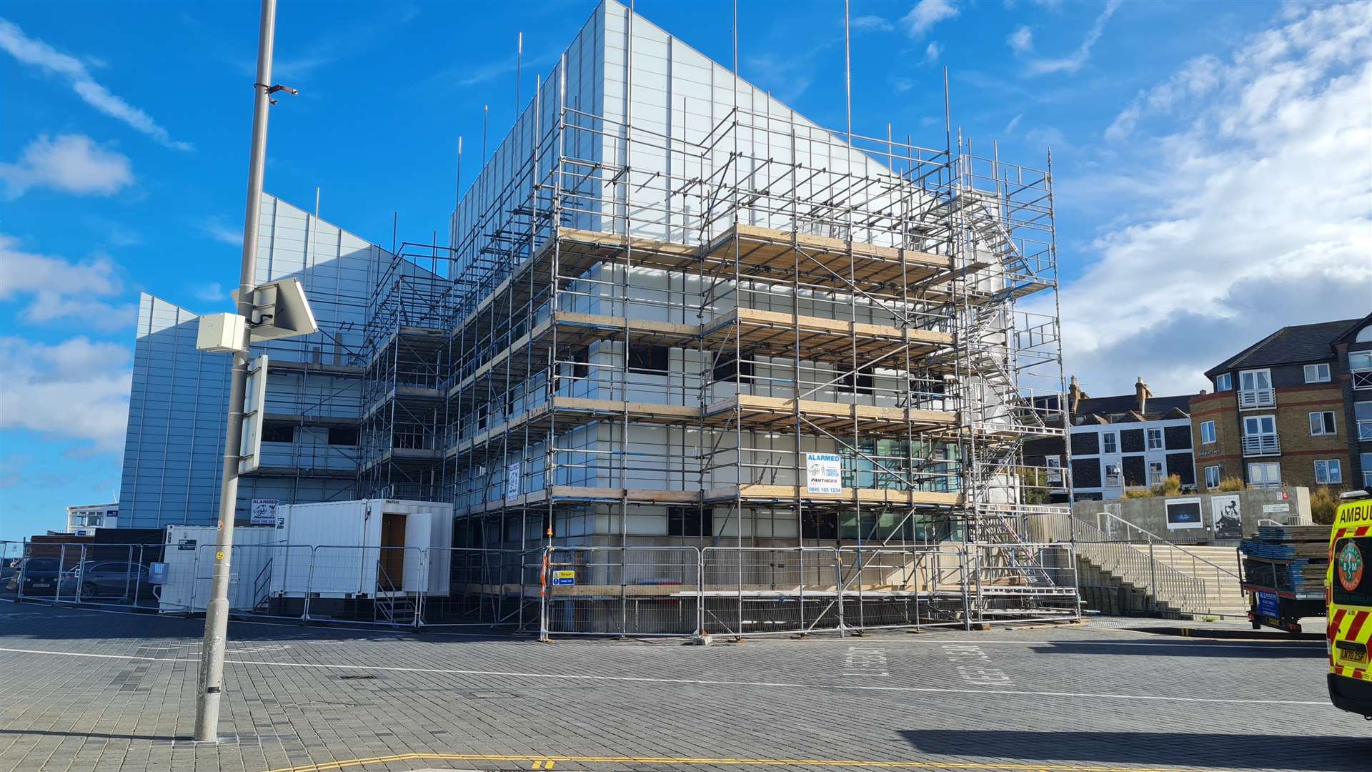 Margate's Turner Contemporary is undergoing restoration works