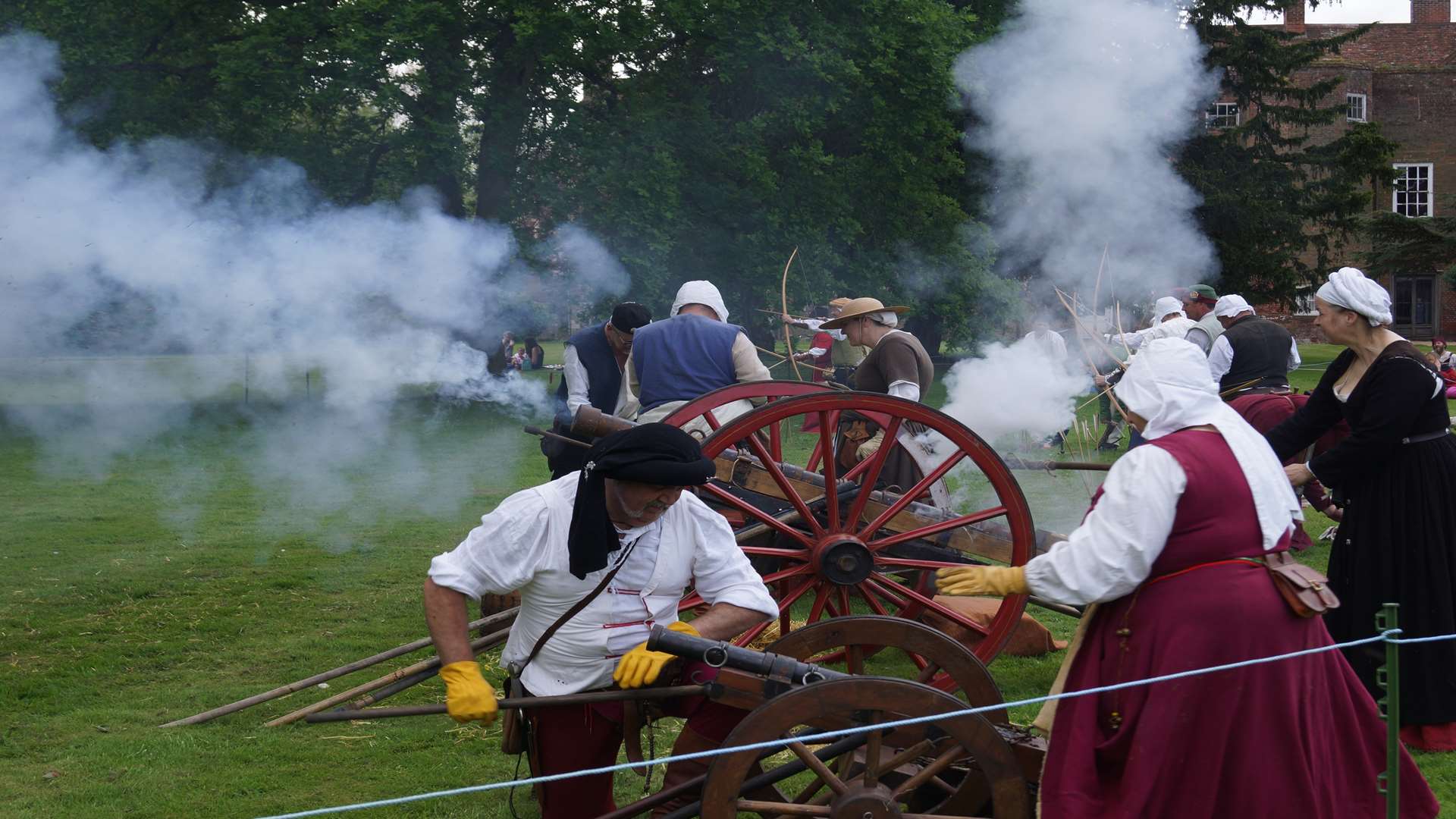 There will be a medieval weekend at Lullingstone Castle over the late May bank holiday weekend