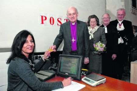 New post office opens in village church