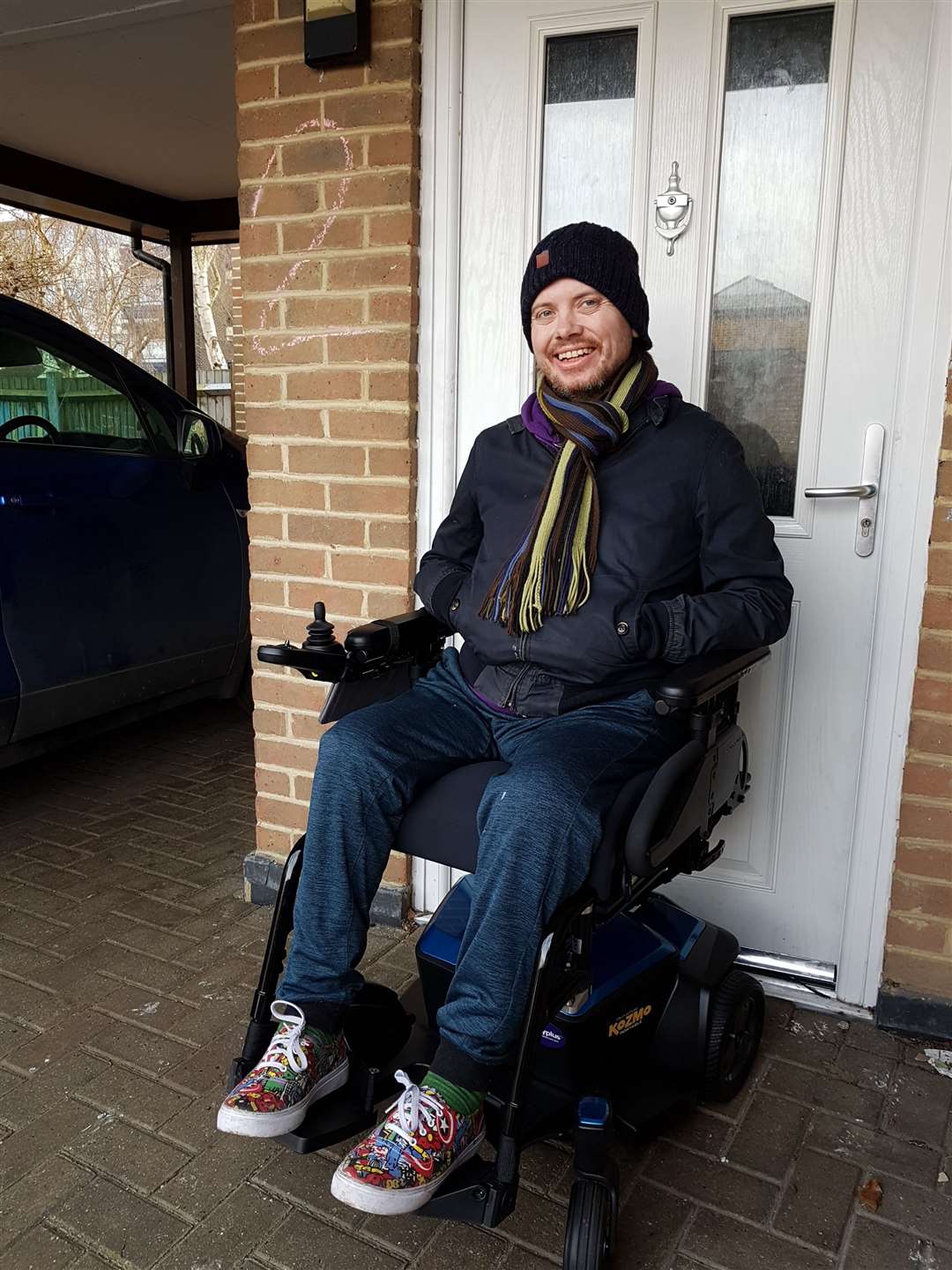 Martyn Kitney from Rochester is appealing to shops to make themselves accessible