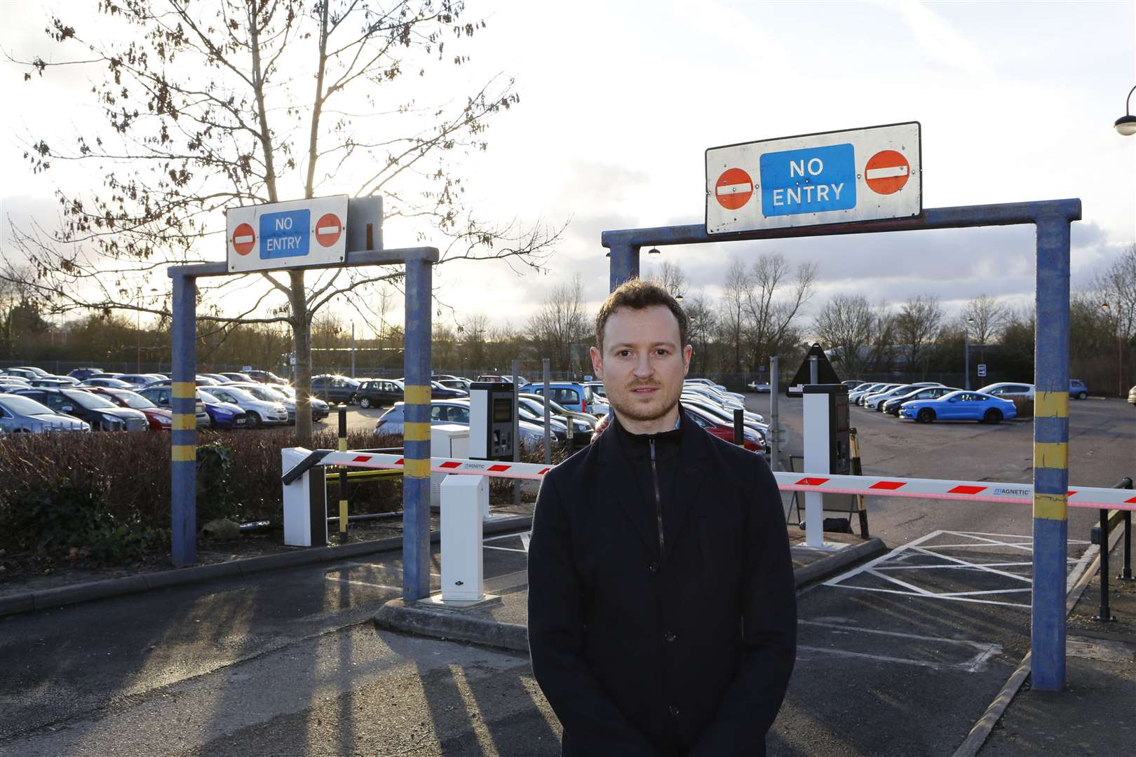 Council leader Ben Fitter-Harding can foresee major changes to the city's park and ride service