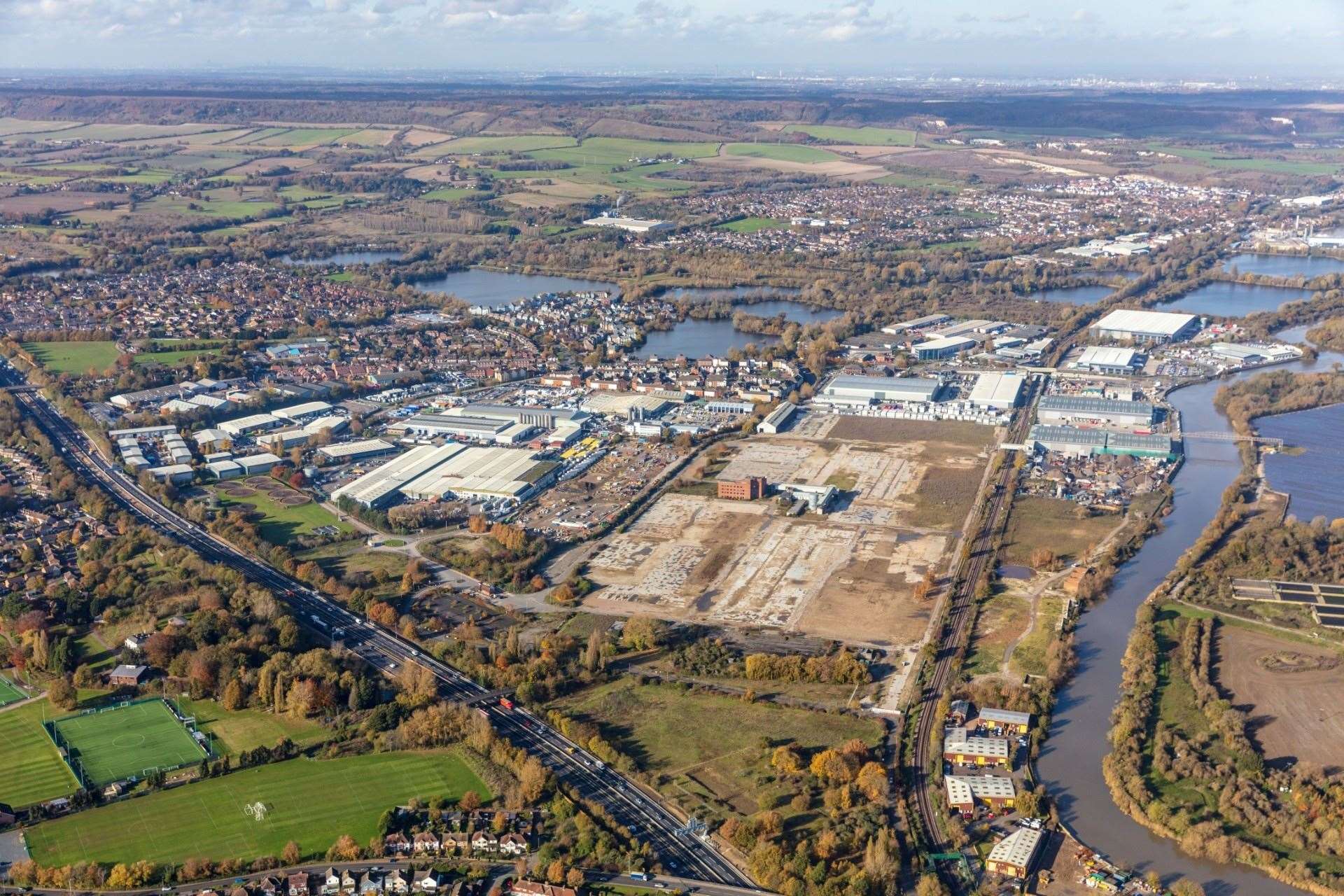 The former Aylesford Newsprint site could generate more than 3,000 jobs