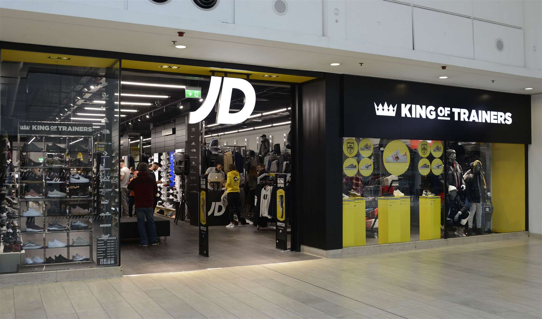 JD Sports is one of the shops which will reopen in County Square tomorrow