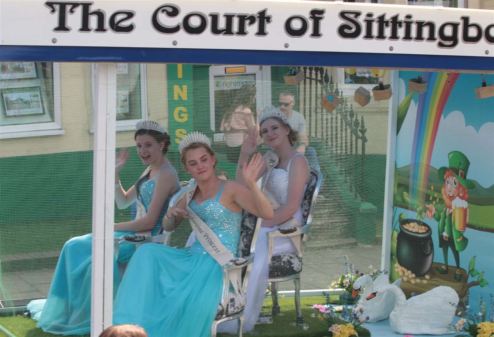 Last year's Sittingbourne Carnival Court going through Sittingbourne