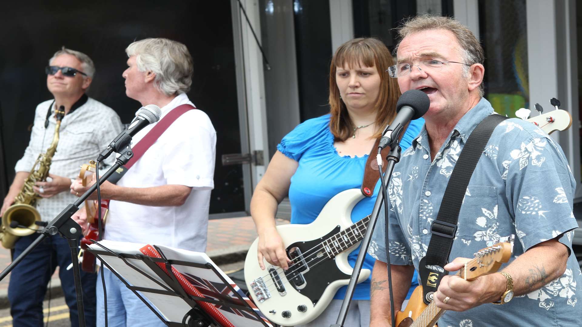 The Key Street Band play at last year's Sittingbourne Carnival