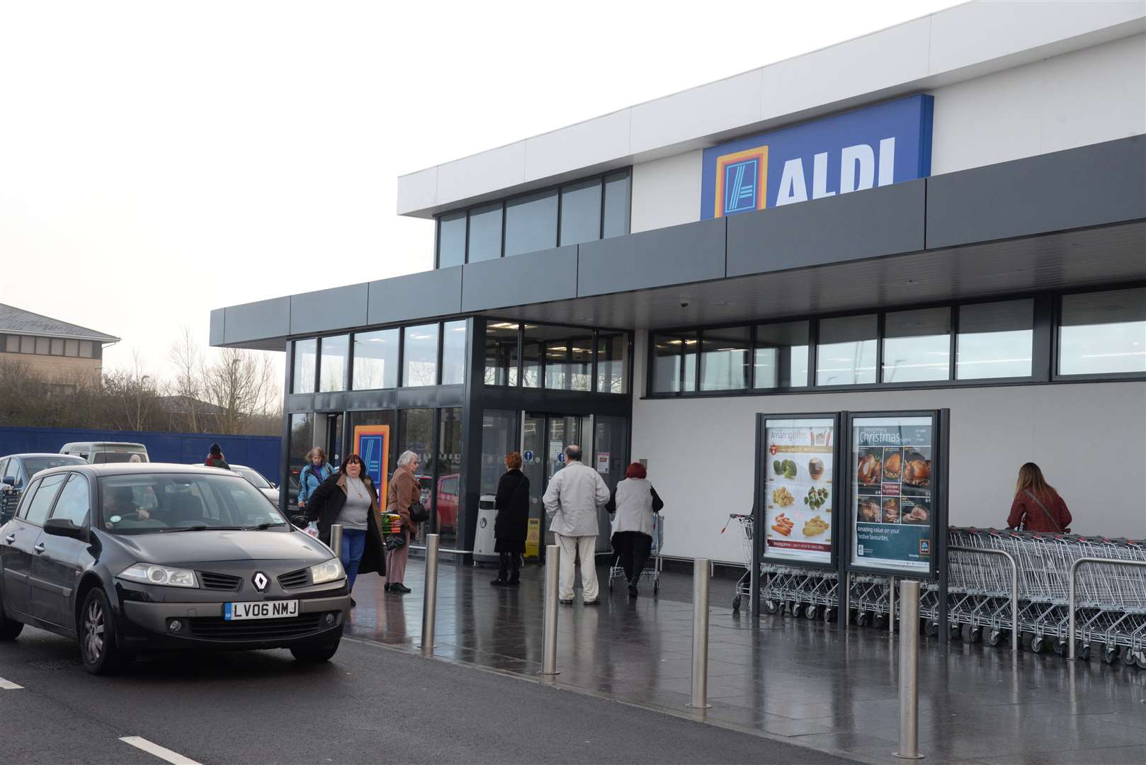 The Aldi store at Prospect Retail Park in Whitstable