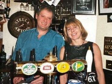 Susan and Duncan Sinclair took over The Butt Of Sherry 26 years ago. Picture: Susan Sinclair