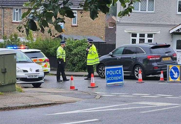 Wayfield Road was closed during the emergency