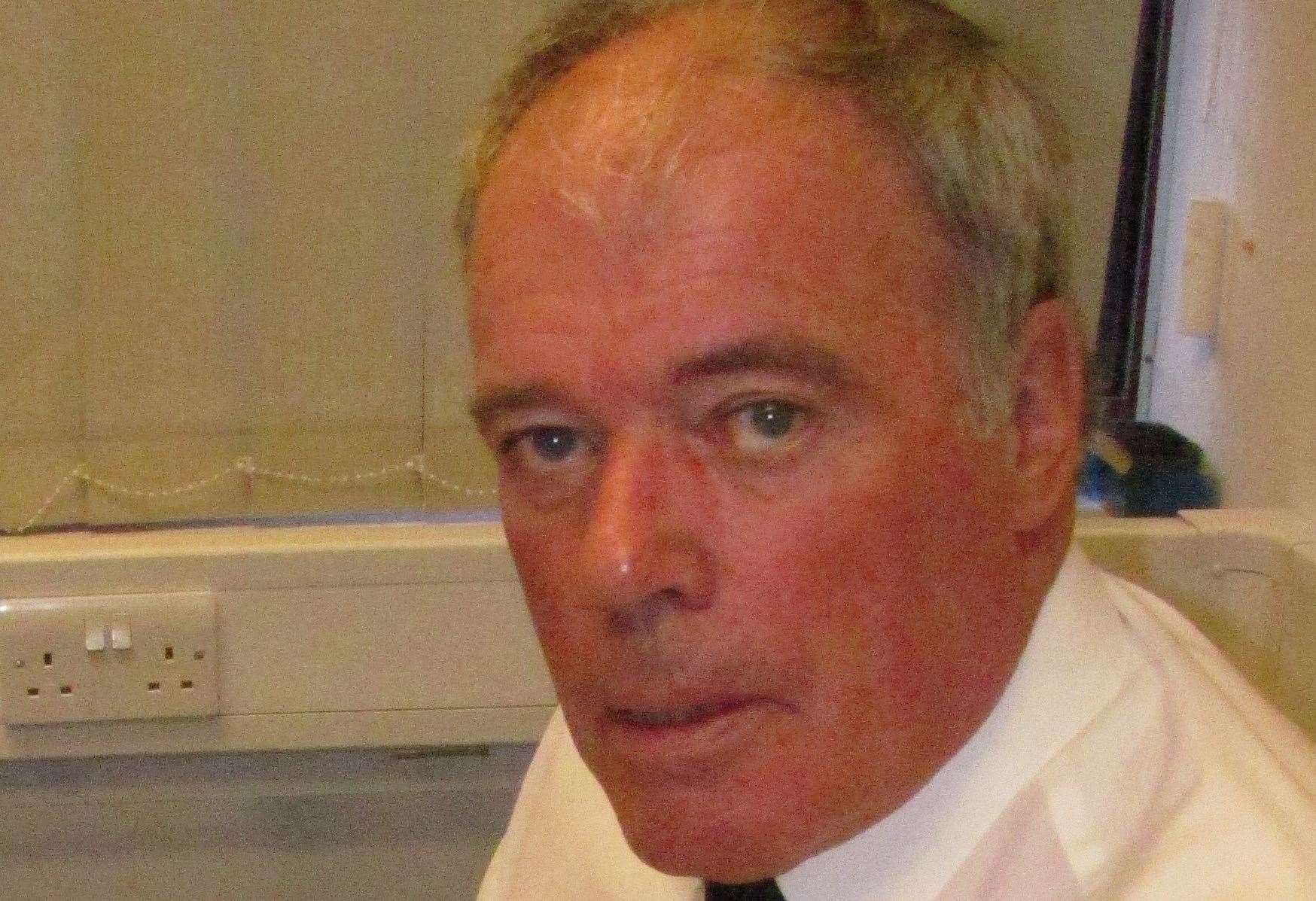 Retired Det Supt Nick Biddiss - the man who arrested Noye for the M25 murder of Stephen Cameron