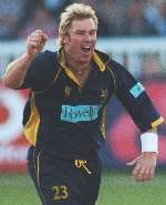 SHANE WARNE: "In my opinion they just handed the championship to Nottinghamshire"
