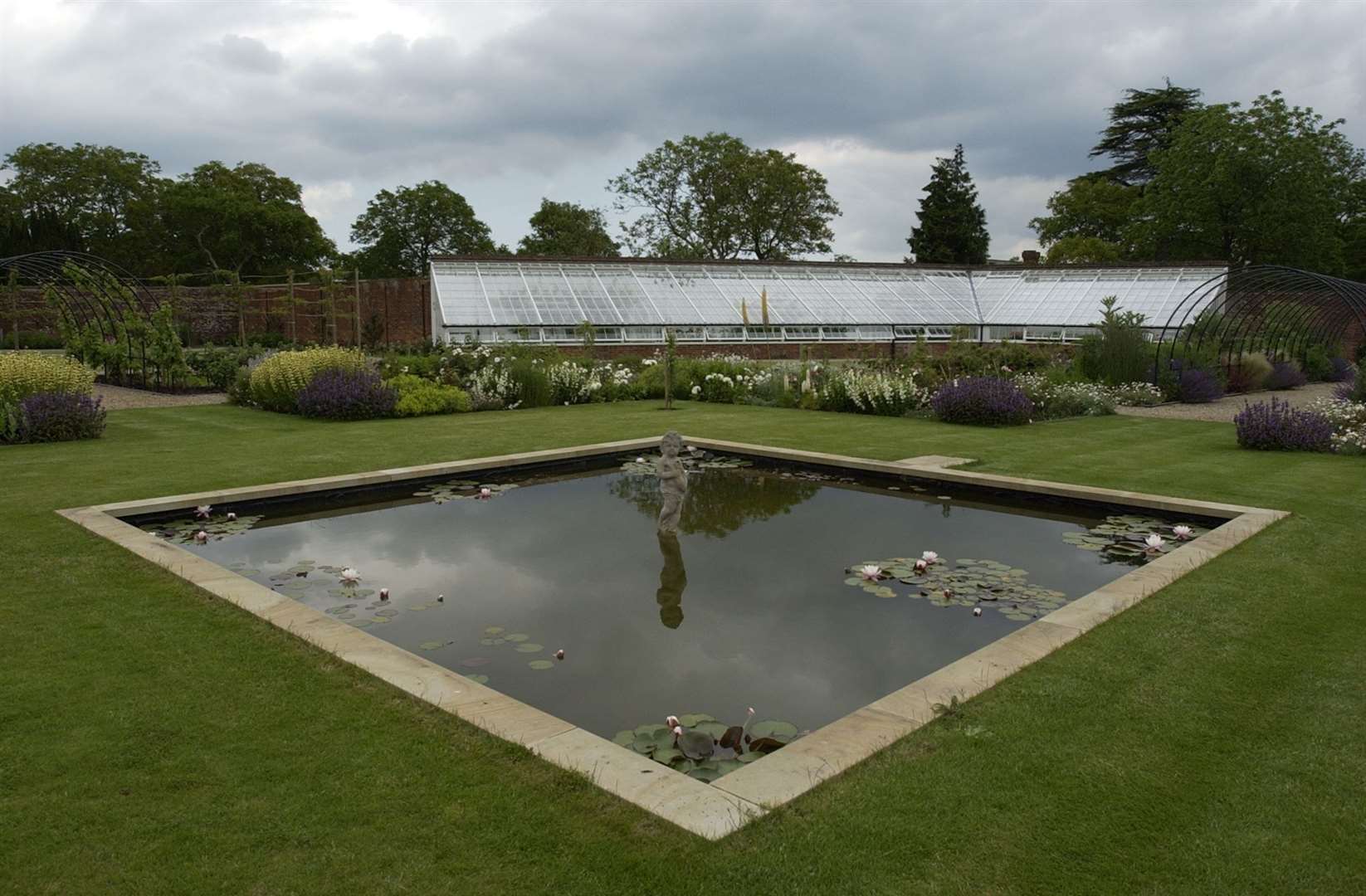 The gardens at Belmont House,Throwley are open to visitors year round. Picture: Gerry Whittaker
