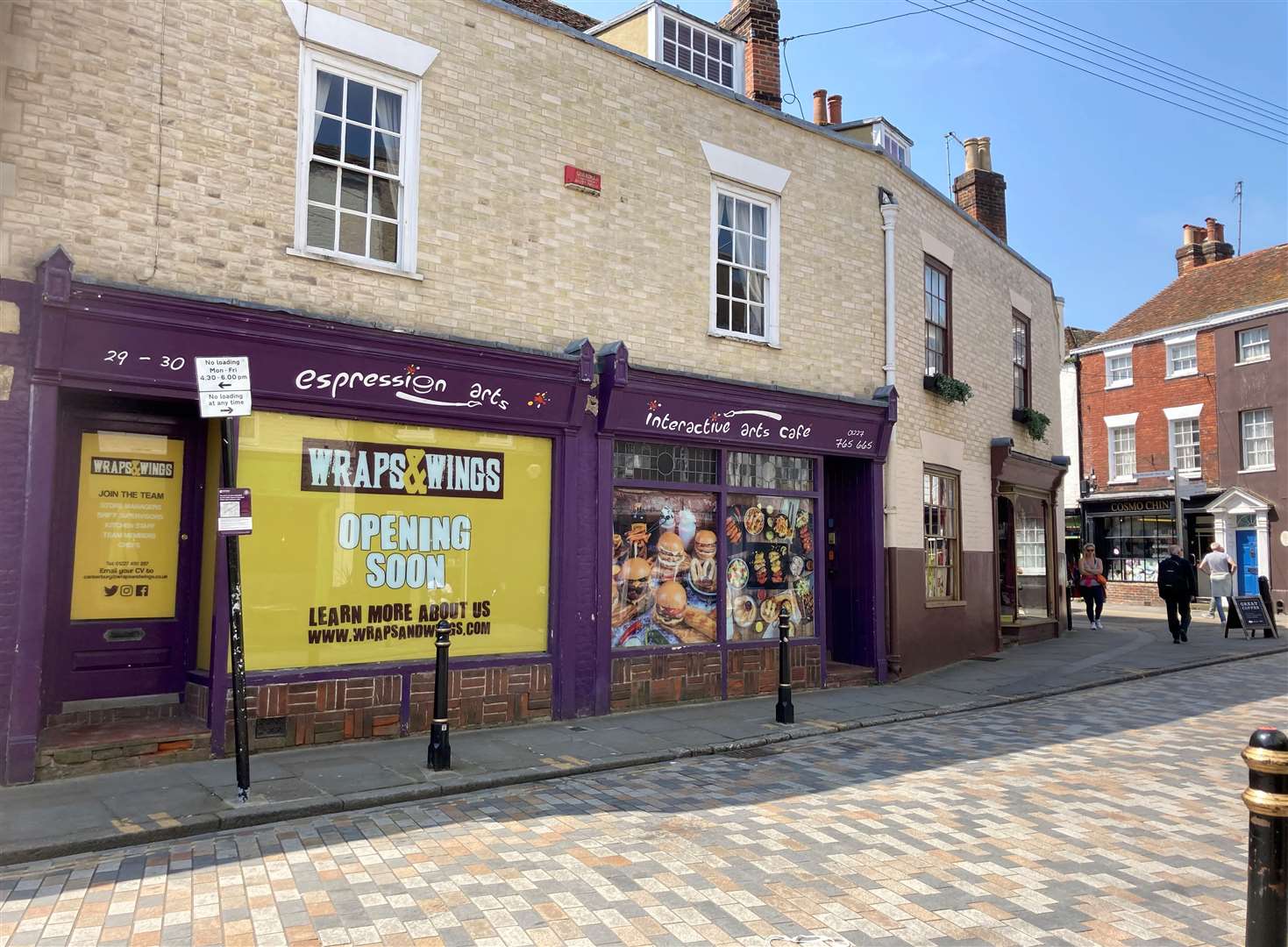Wraps and Wings is set to open in Palace Street, Canterbury