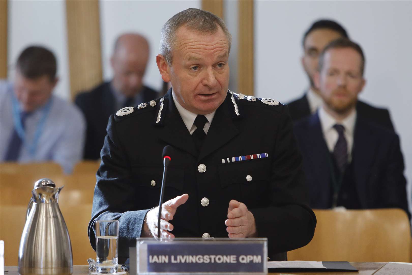 Chief Constable Iain Livingstone (Scottish Parliament/PA)