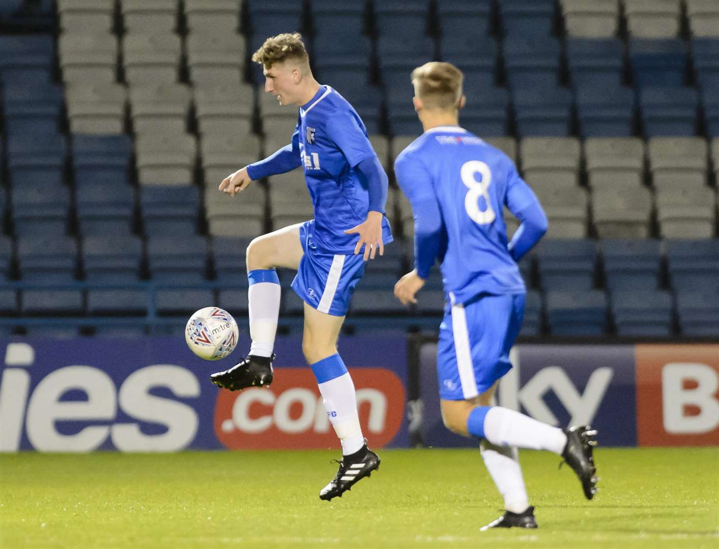 Ryan Huckle on the ball for the Gills Picture: Andy Payton