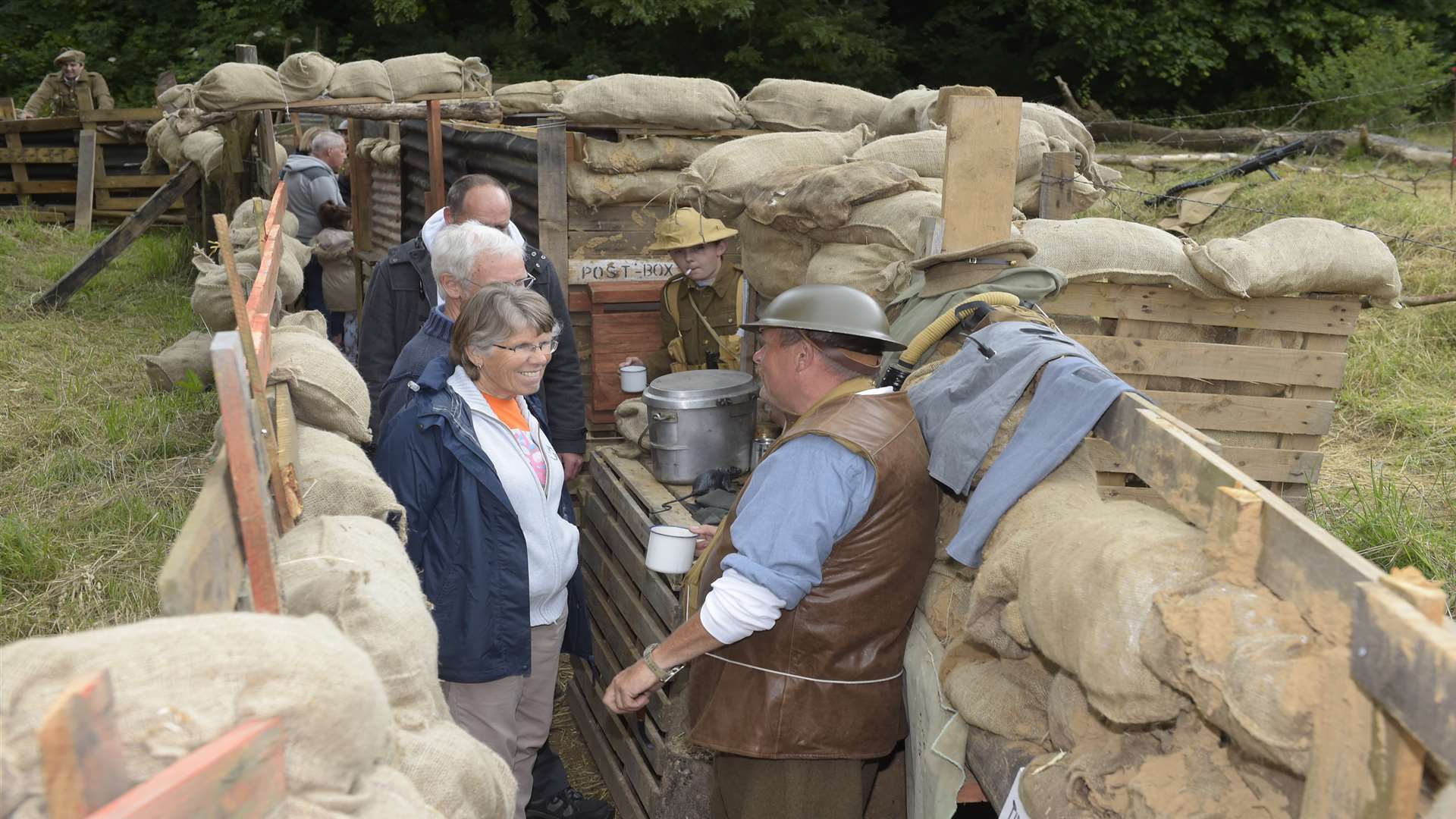 People discover what life was like in the trenches