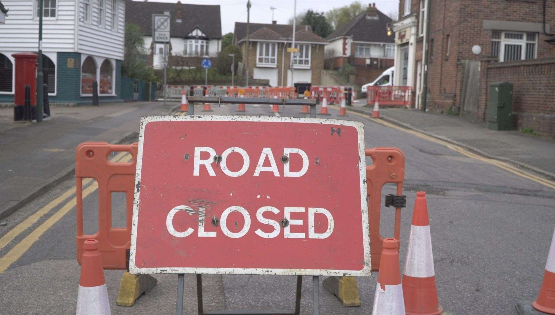 Holding Street is closed for emergency works