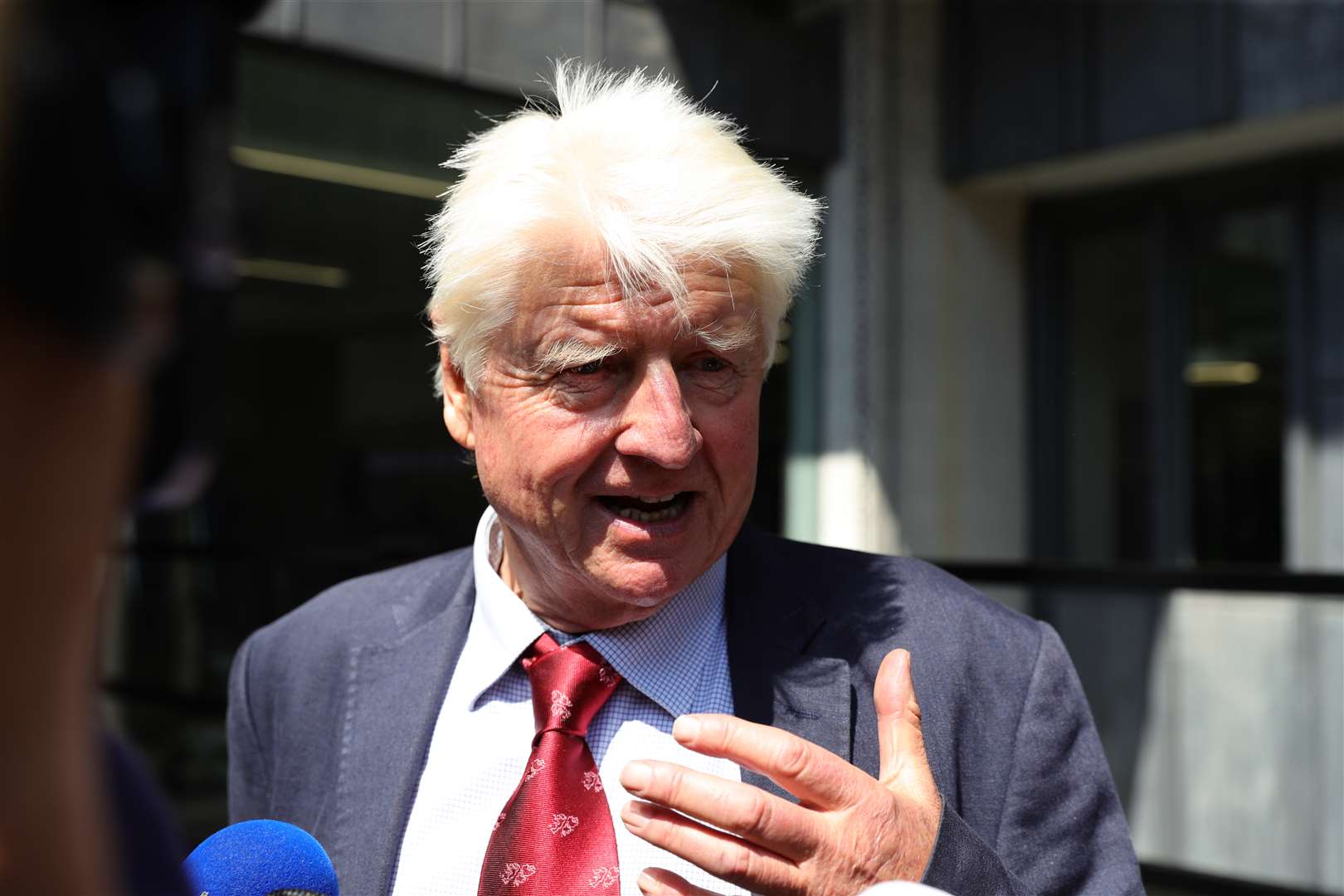Boris Johnson’s father, Stanley, has said his son needs to ‘rest up’ (Aaron Chown/PA)
