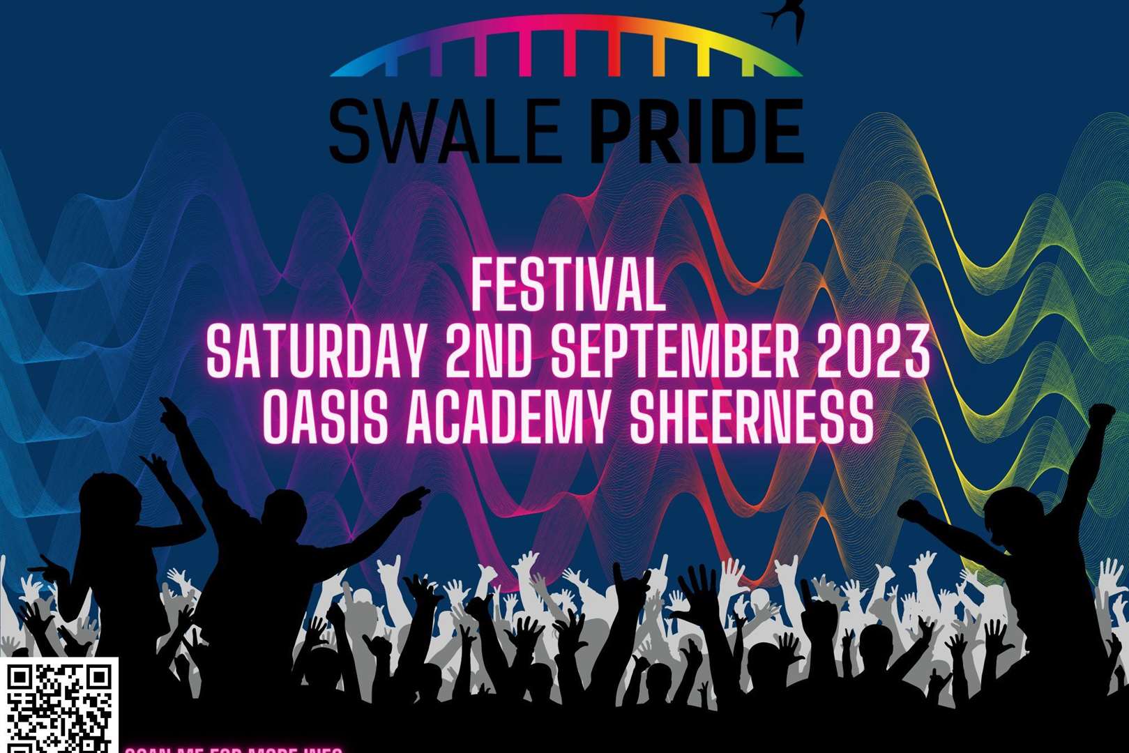 Swale Pride will take place at Oasis Academy in Sheerness in 2023. Picture: Swale Pride