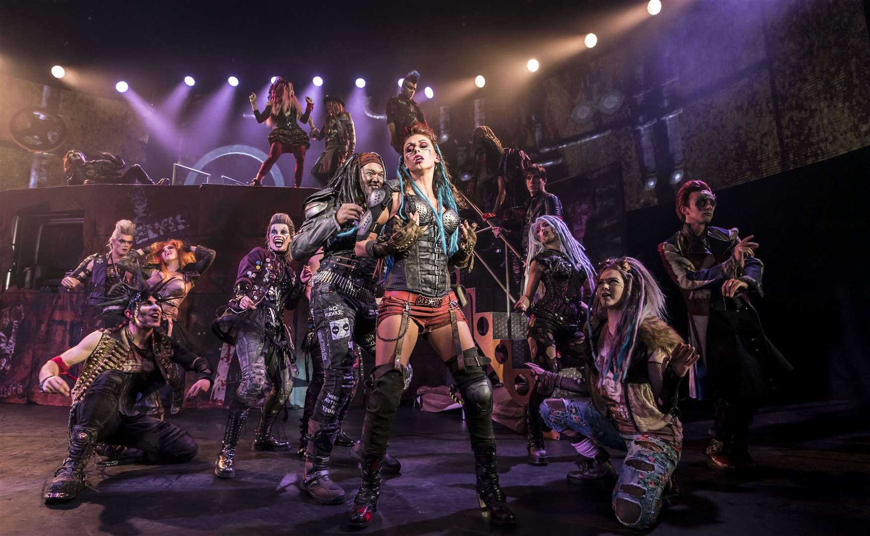 We Will Rock You, written and directed by Ben Elton is at the Marlowe Theatre and the Churchill Theatre, Bromley in 2020Picture: Johan Persson
