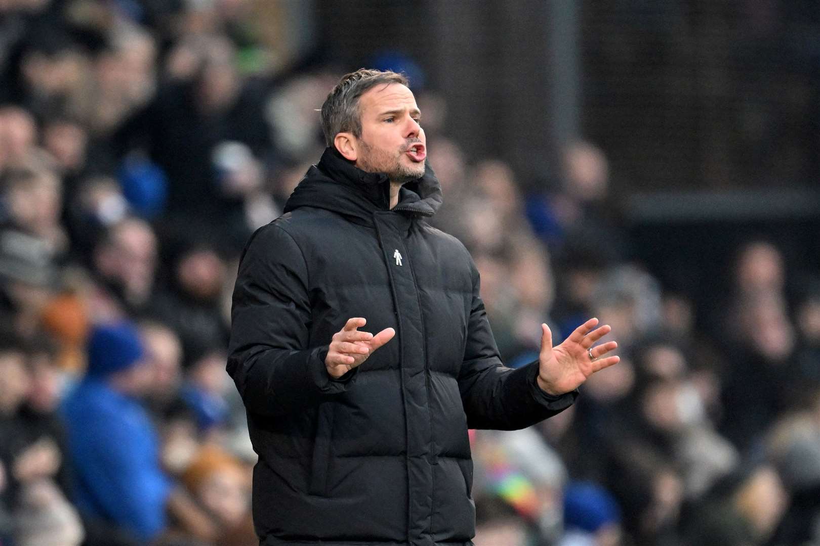Gillingham head coach Stephen Clemence has been searching for his best combination upfront but illness forced his hand at the weekend Picture : Keith Gillard