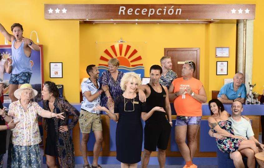 Sherrie Hewson leads the cast of Benidorm Live
