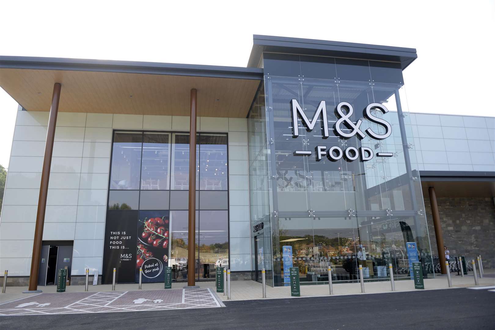 The M&S at Eclipse Park, Maidstone