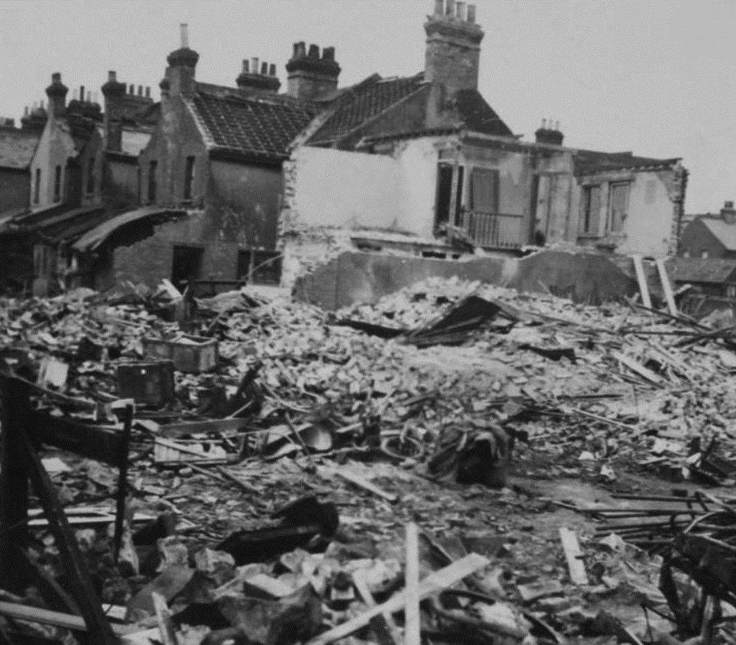 The bombing of Kent Avenue