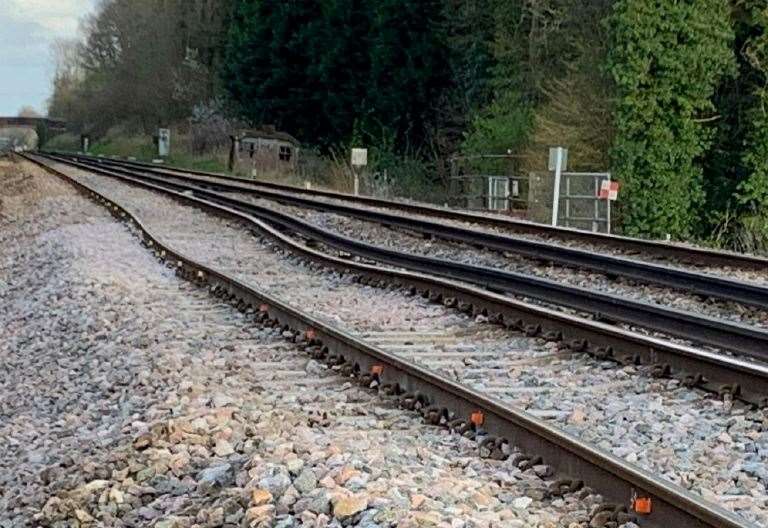 Die Southern Railway-Strecke zwischen Tonbridge und Redhill wurde wegen Wartungsarbeiten gesperrt