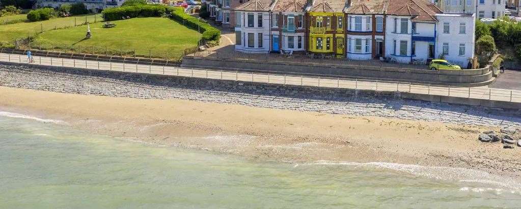 This stunning four-bedroom home overlooks Margate beach. Picture: Cooke and Co