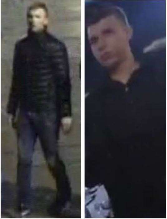 CCTV images have been released by officers investigating a disturbance in Dartford town centre. Photo: Kent Police.