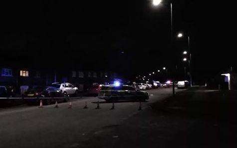 Police cordoned off Henderson Drive after an attack with a 'noxious substance' (6933676)