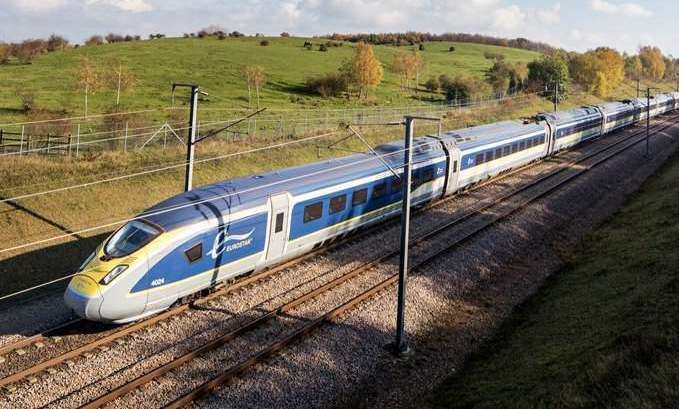Eurostar runs around 15 trains a day between London and Paris