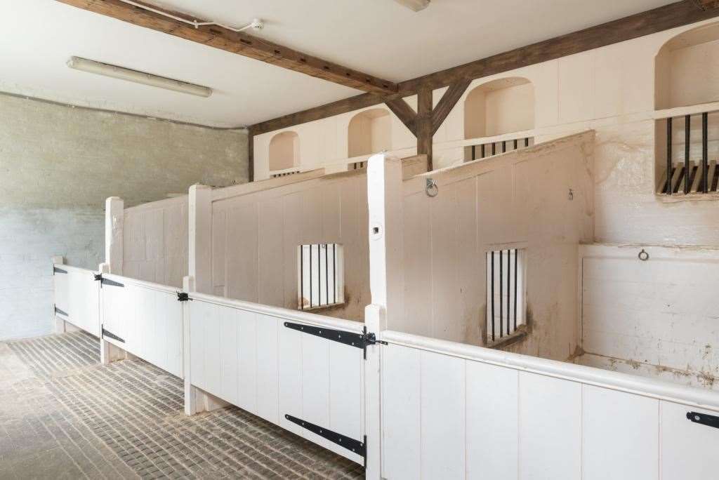 These working stables are perfect for equestrians. Picture: Strutt and Parker
