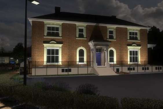 Concept renderings of a new look Acacia Hall, with Dartford council prepared to spend up to £5 million on its redevelopment
