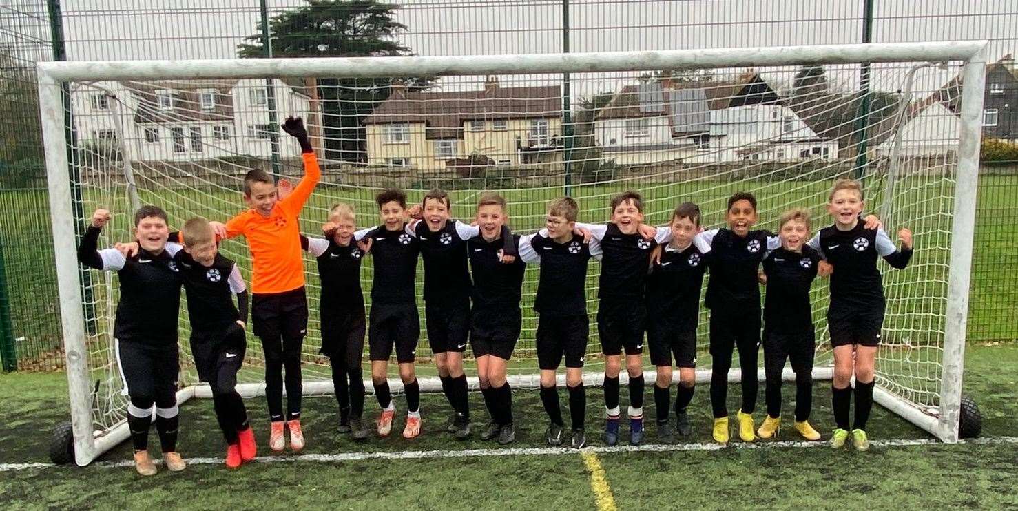 Dover & Deal Schools FA’s under-11s celebrate Trophy progress