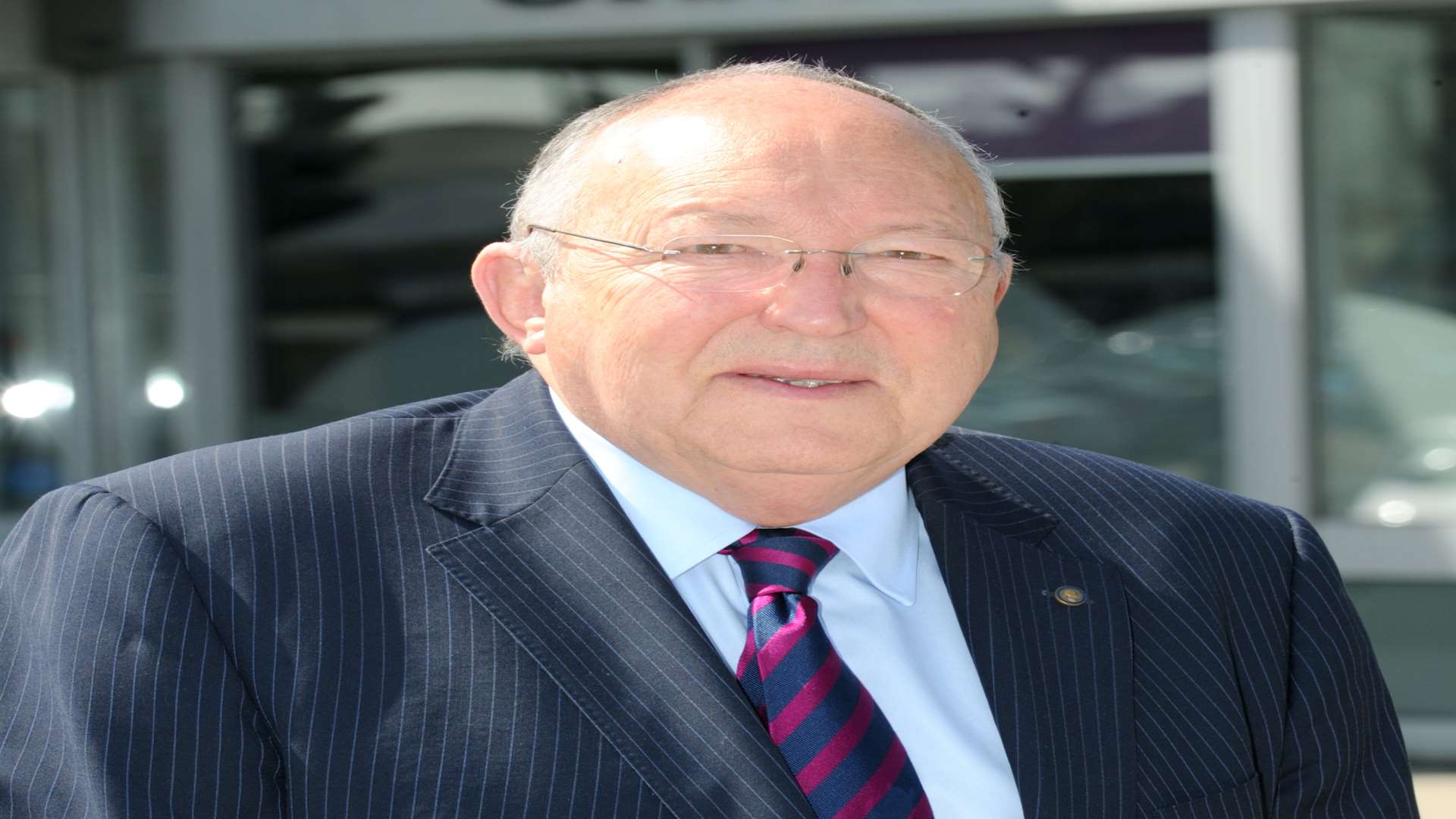 Leader of Gravesham council, Cllr John Cubitt