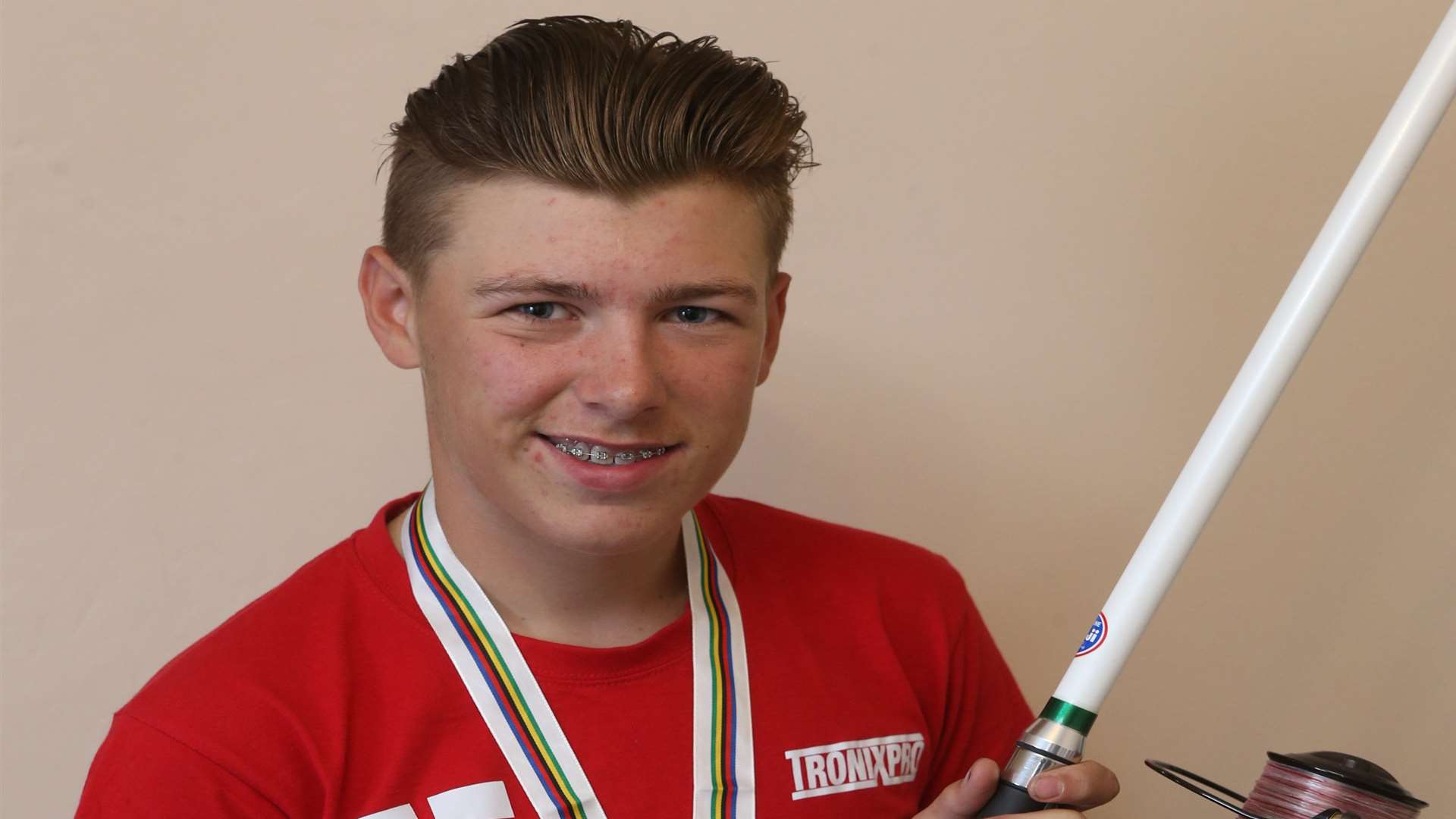 Fourteen-year-old Ben Cloke has just returned from the sea fishing world championships in France