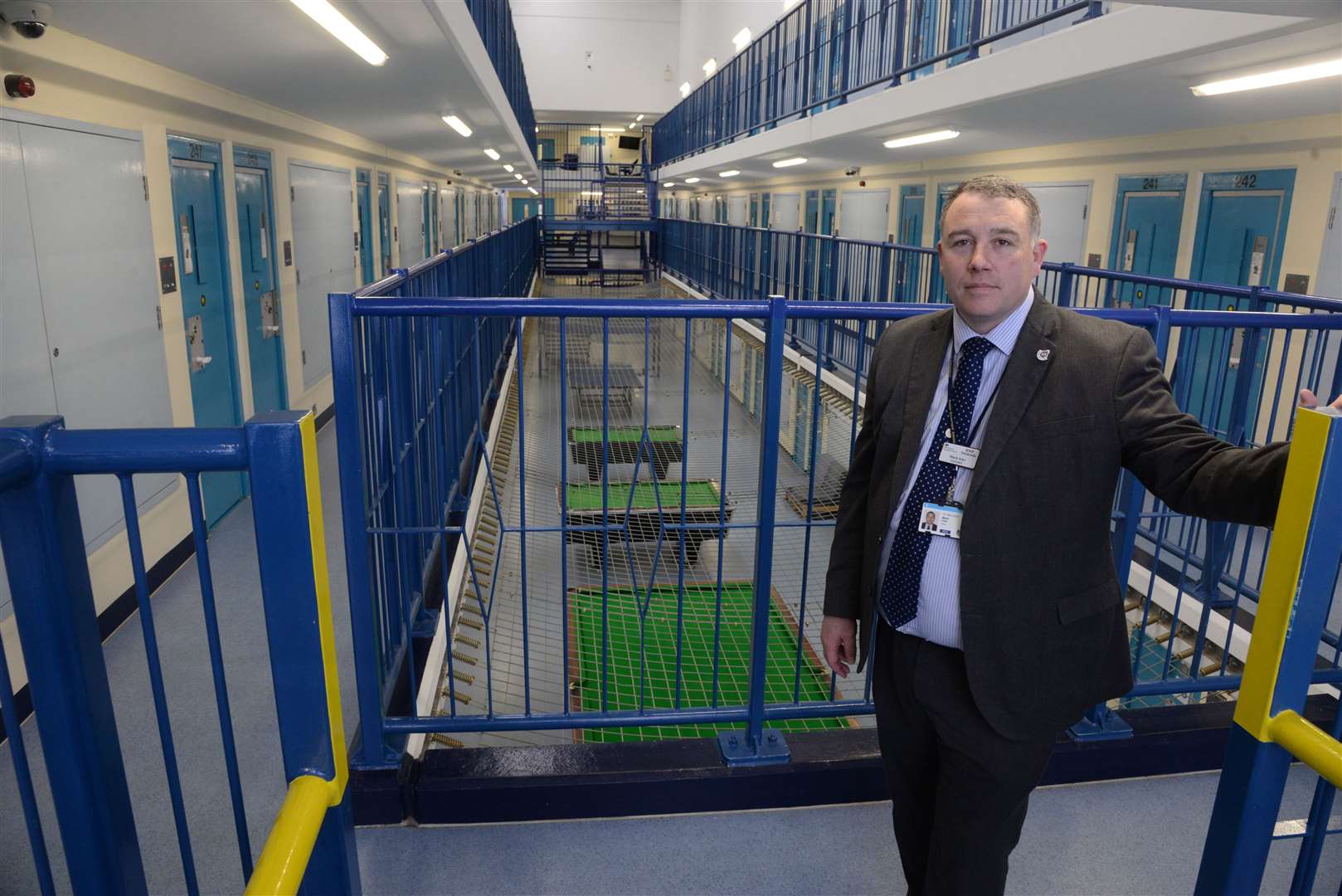 Mark Icke, Governor at HMP Swaleside. Picture: Chris Davey