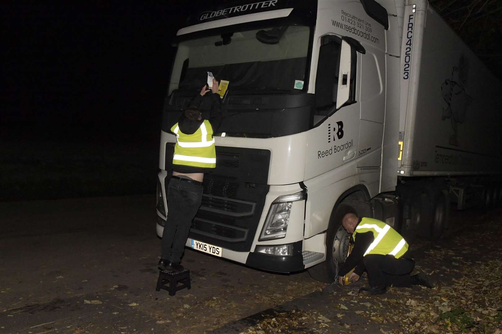 Council crackdown on nuisance lorry drivers parking overnight on the A20 (4228355)
