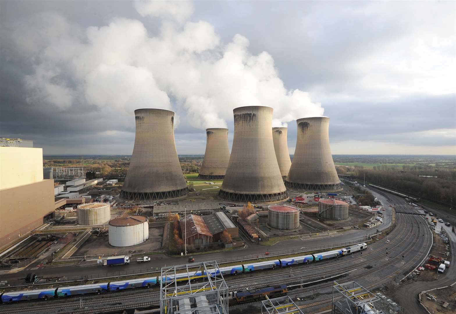 Biomass, such as that burnt at the Drax power station in North Yorkshire, must be genuinely sustainably sourced, the committee said (Anna Gowthorpe/PA)