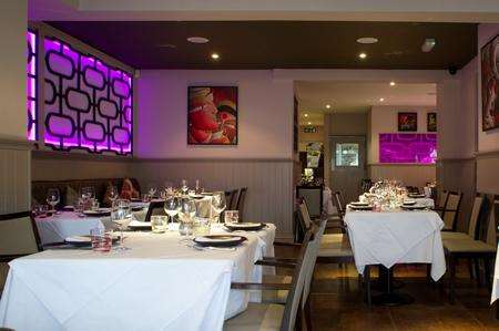 Stylish interior of Indian Essence in Petts Wood