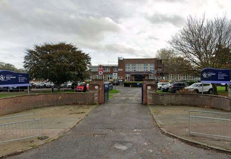 King Ethelbert School in Birchington has been impacted by the concrete crisis. Picture: Google