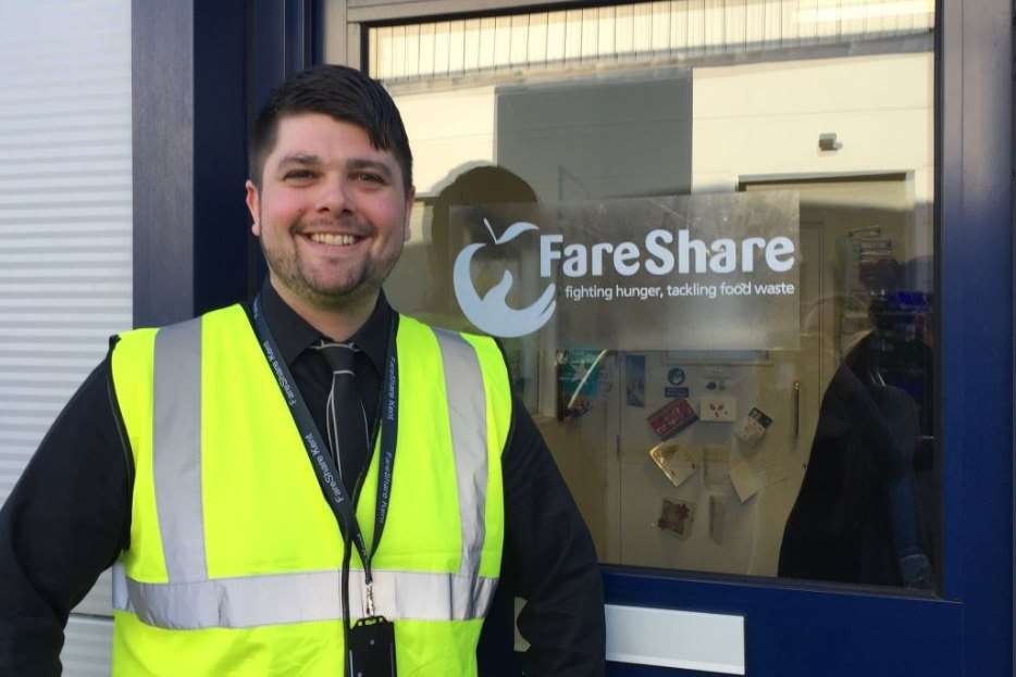 FareShare operations manager Craig Brown
