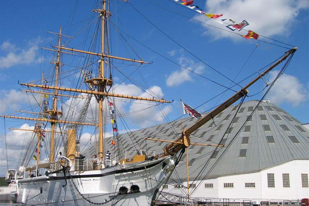 The Historic Dockyard Chatham welcomed 13% more visitors during August than for the same month last year