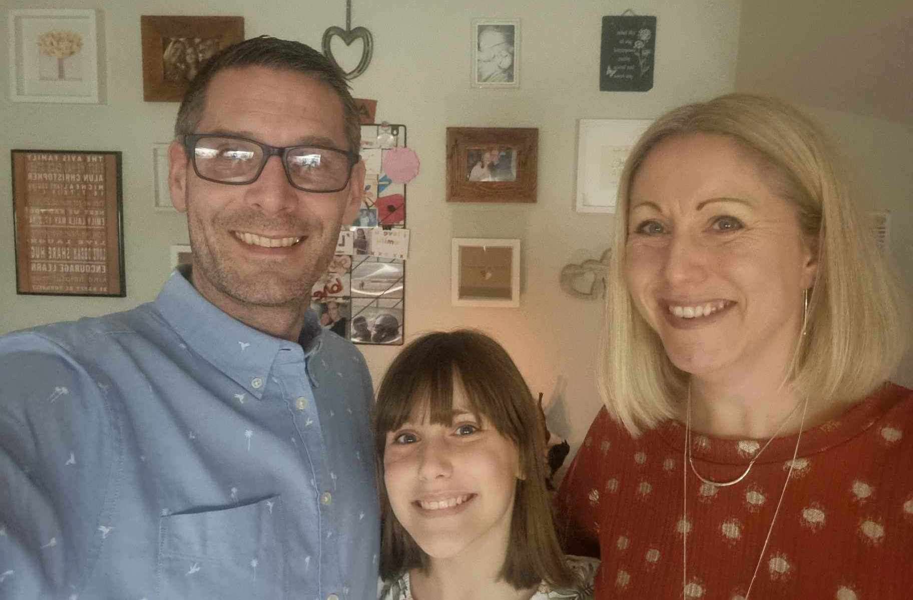 Amy and Alun now have a 10-year-old daughter Emily after meeting at Atik in Dartford. Photo credit: Amy Avis
