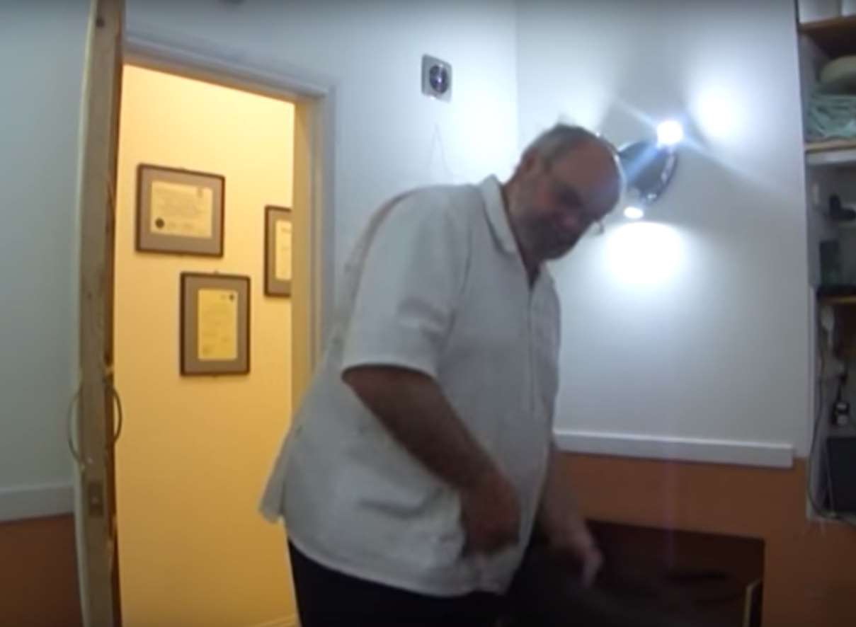 Pervert chiropractor Christopher Foley was caught on his own camera. Picture: Kent Police