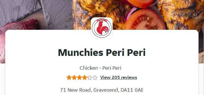 Munchies on Just Eat. Picture: Just Eat