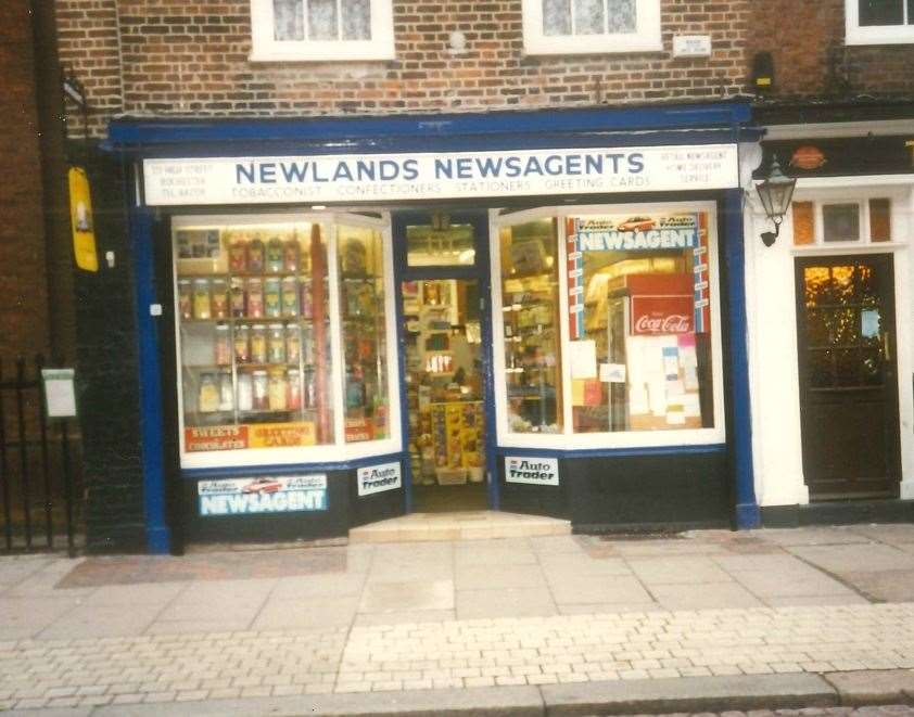A photo from the past – sweet jars galore at Newlands