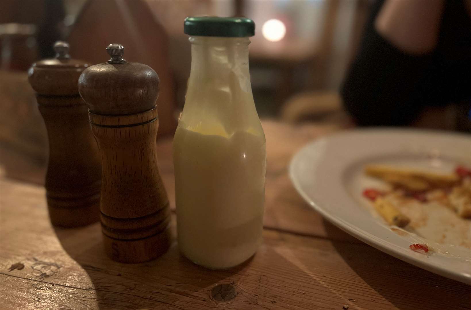 The mayo in a bottle idea was nice - but a pain to actually get any out