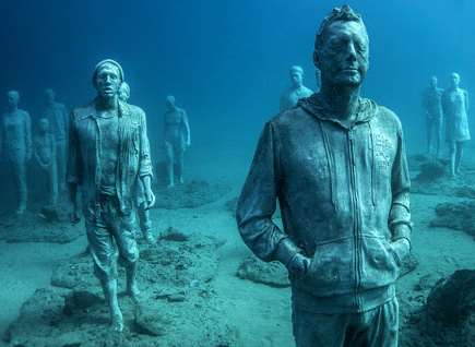 The latest work from Canterbury sculptor Jason deCaires Taylor